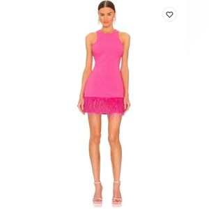 Likely Mini Feather Dress In Size Small